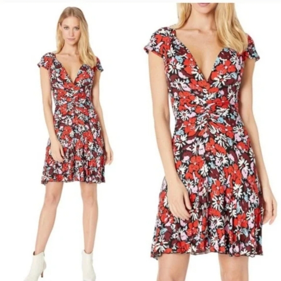 Free People floral skater dress - Picture 1 of 5